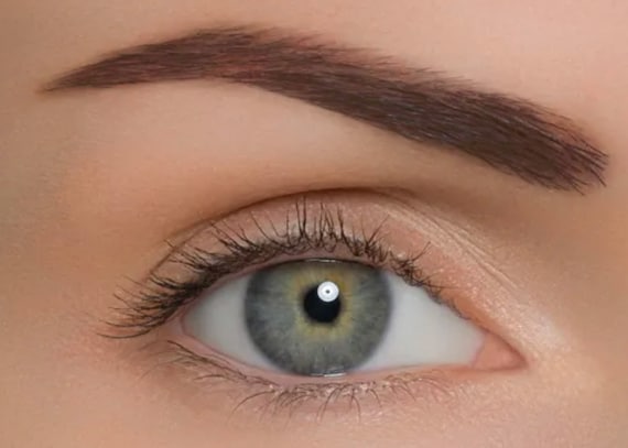 Règle de traçage sourcils Argent