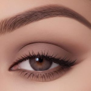 Natural Matte Shadow, Almond Eyeshadow | 100 Organic Vegan, Titanium Free Pigments | Mica, Iron Oxide