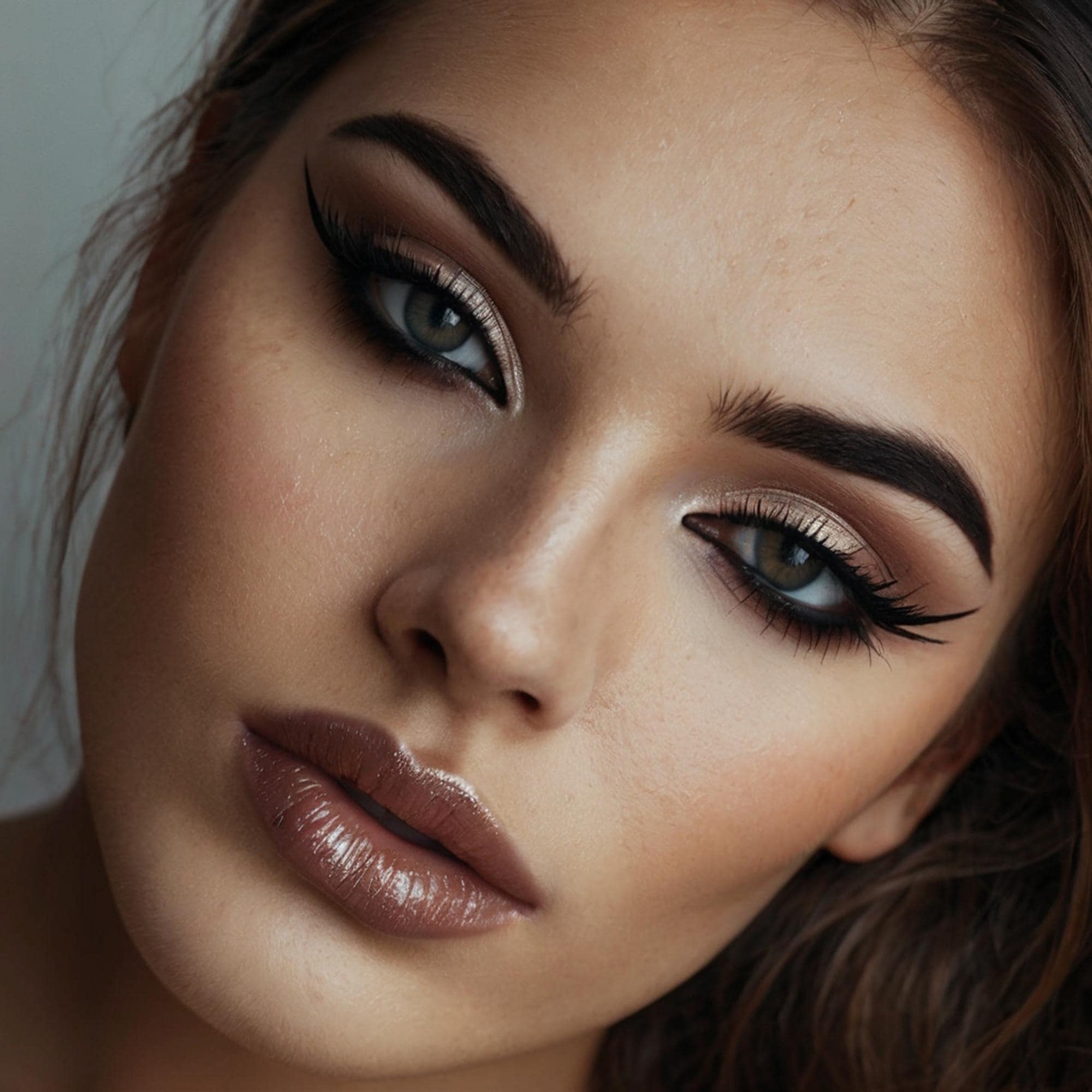 Vegan Black Gel, Multiuse Eyeliner Eyebrow Pencil - Dual-Ended Brush, Organic Coconut Oil, Smudge Proof