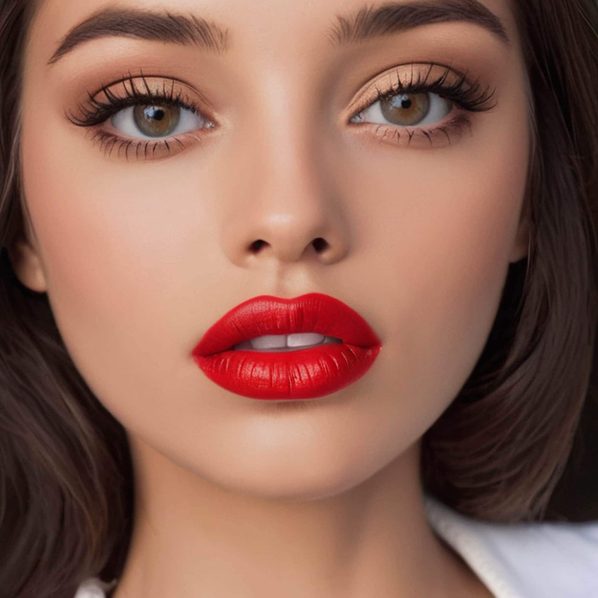 Red Matte Liquid Lipstick: Organic Vegan Long Lasting Lip Color