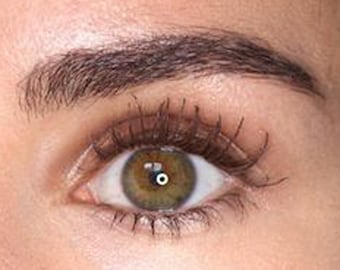 BROWN MASCARA Micro wand for a mess-free application - Vegan, Organic, GMO Free - Volumize and thicken lashes - Clump-Free and WaterProof -