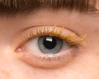 Yellow Mascara: Organic Vegan Cruelty-Free Makeup