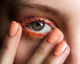 Natural Vegan Organic ORANGE MASCARA