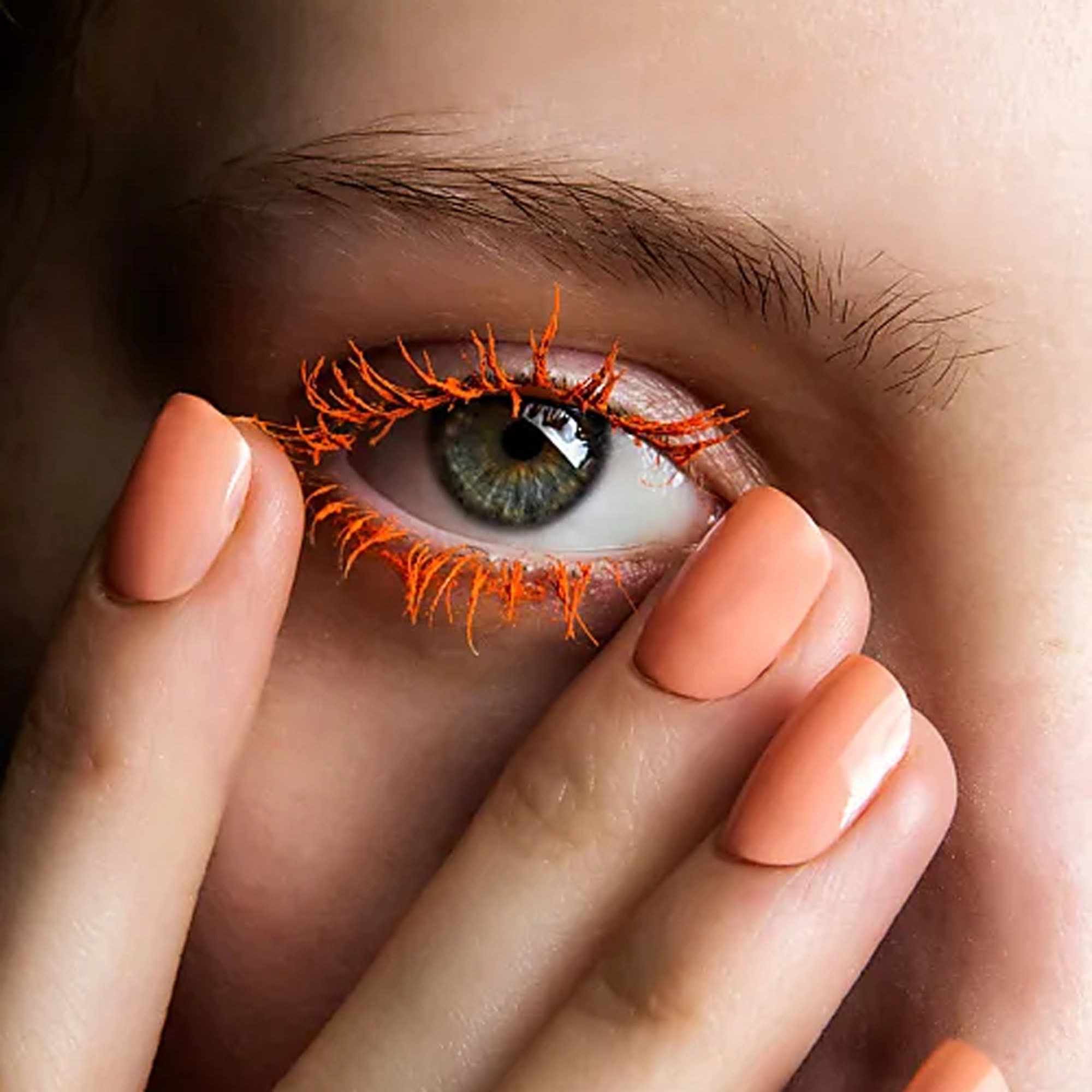 Natural Vegan Organic ORANGE MASCARA