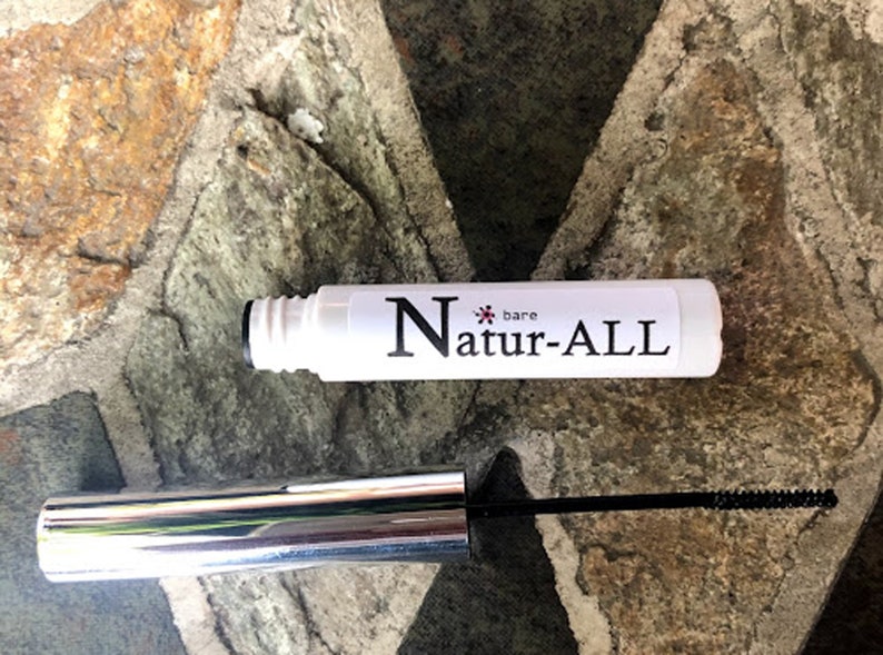 BLACK Velvet MASCARA Micro Wand Messfree Vegan Organic Etsy