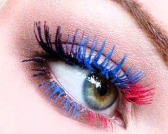 Vegan Mascara Set: Blue Sapphire, Red, Black Velvet - Zero Waste