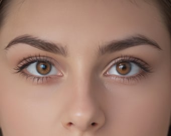 TINTED Lash & Brow Growth Enhancer Serum / Vegan, Organic, Gluten-Free, and Cruelty-Free / STRENGTH Lash Enhancing