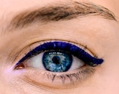 BLUE PEN EYELINER Liquid Non-Toxic Organic Vegan Natural Bare Mineral Makeup Waterproof for sensitive eyes