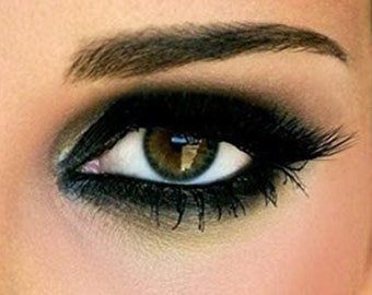 Organic Vegan Black Gel Eyeliner with Brush: Creamy Mineral-Based Formula