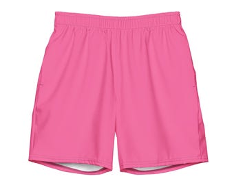 Men's pink swimsuit