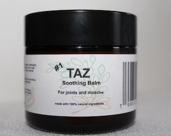 TAZ Soothing Body Balm – Botanical Blend for Relaxation & Massage (2 oz)