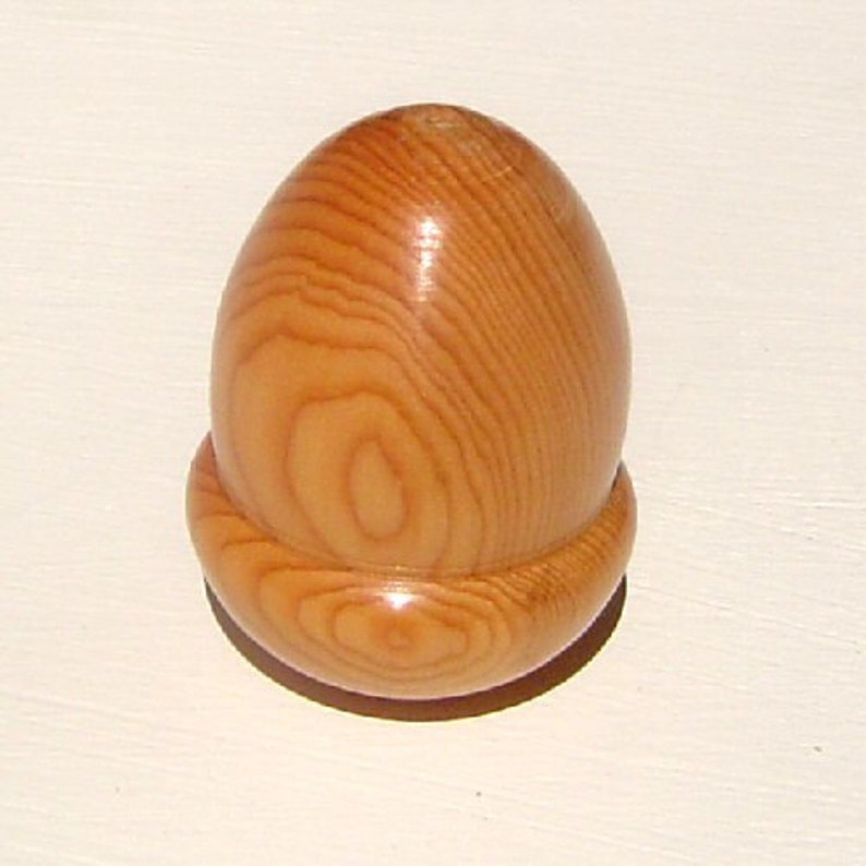 Wooden acorn light pull cord pull or curtain pull Etsy