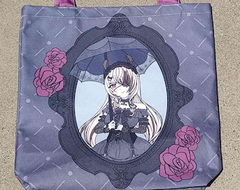 Goth Nimi Nightmare Vtuber Tote Bag