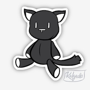 Mr Kitty Cat Gaming Sticker