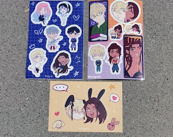 ALNST Alien Stage Vinyl Sticker Sheets