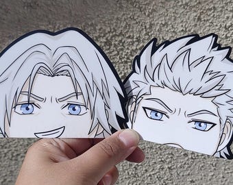 Devil Hunter Demon Twins Peeker Stickers