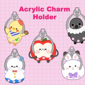 Love and Deepspace Crane Game Plush Keychain Holders