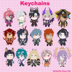 First Stage Production Avallum Ravanis Lamentus Acrylic Keychain Charms