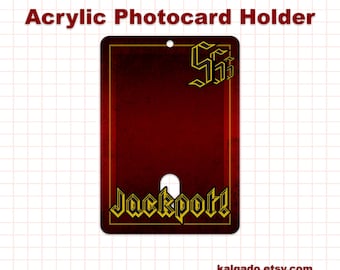 Devil Hunter Jackpot Photocard Holder Keychain