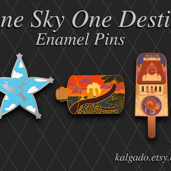 One Sky One Destiny Enamel Pin SET