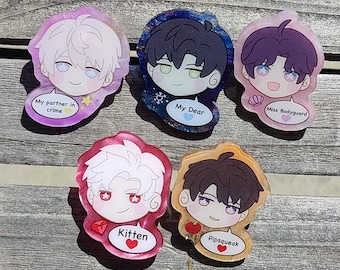 Love and Deepspace Acrylic Pins