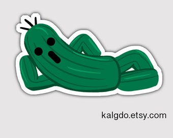 Final Fantasy VII FF7 Sexy Cactuar Vinyl Sticker