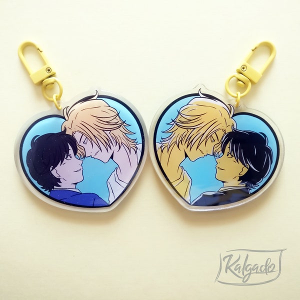 Banana Fish Acrylic Keychain Charm