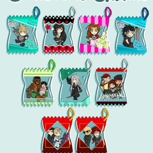 Final Fantasy VII FF7 CandyBag Charms
