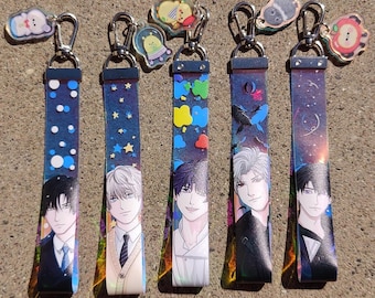 Love and Deepspace Holographic Phone Strap Lanyards