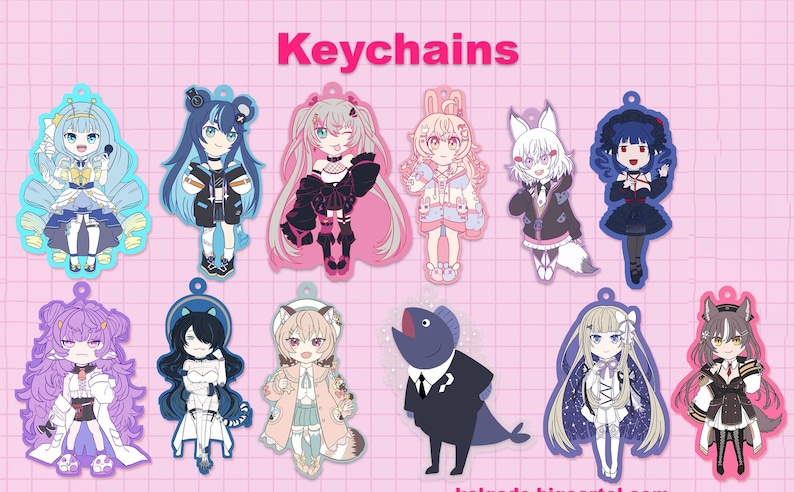 Phase Connect Keychains Phase Connect Acrylic Keychains - Etsy