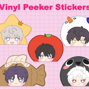 Love and Deepspace Peeker Stickers Decals