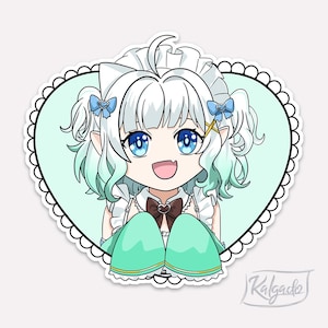 Maid Mint Fantome Vinyl Sticker
