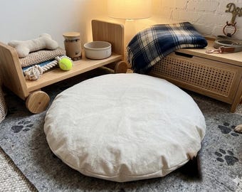 Non-Toxic Cotton Pet Bed – Easy-to-Clean Removable Cover
