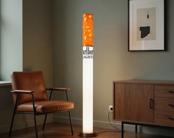 Marlboro-lamp retrostijl: premium nostalgische led-vloerlamp, stoer vintage kameraccent, gepersonaliseerd cadeau vriendje