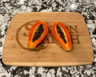 Hawaiian Sunset Papaya Seeds. (From Carica Papaya dwarf self pollinating tree)