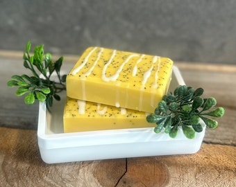 Sugar Moon’s Lemon Poppyseed Goat Milk Soap