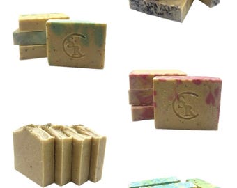 Raw Goat Milk Soap - (multiple varieties) Slaton Ranch