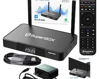 SuperBox Super Box Smart Media Player, Android 12 Streaming Box