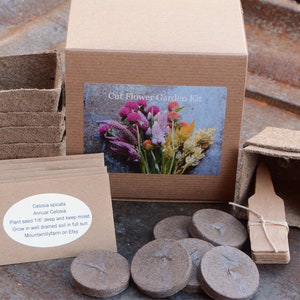 Cut Flower Garden Kit, DIY Flower Seeds for Flower Farmers