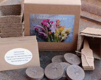 Cut Flower Garden Kit, DIY Flower Seeds for Flower Farmers