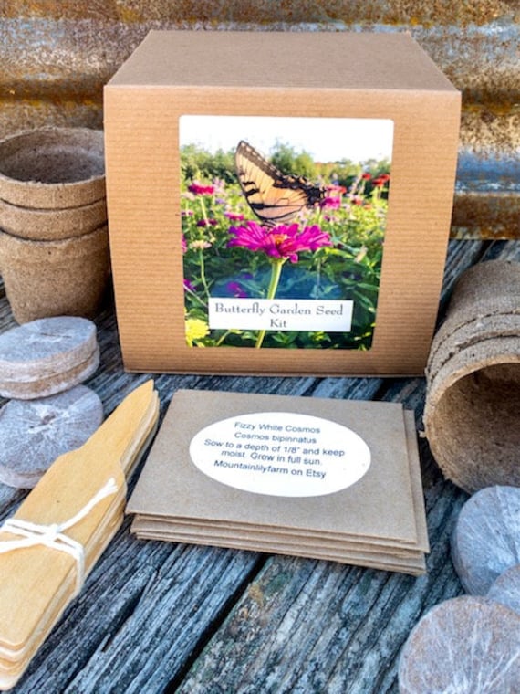 Butterfly Garden Kit Seeds for Butterfly Gardening Great Etsy