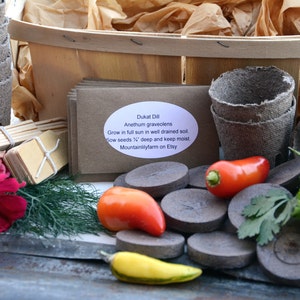 Garden Gift Basket, Heirloom Vegetable Seeds with Garden Supplies, Great Housewarming Gift image 3