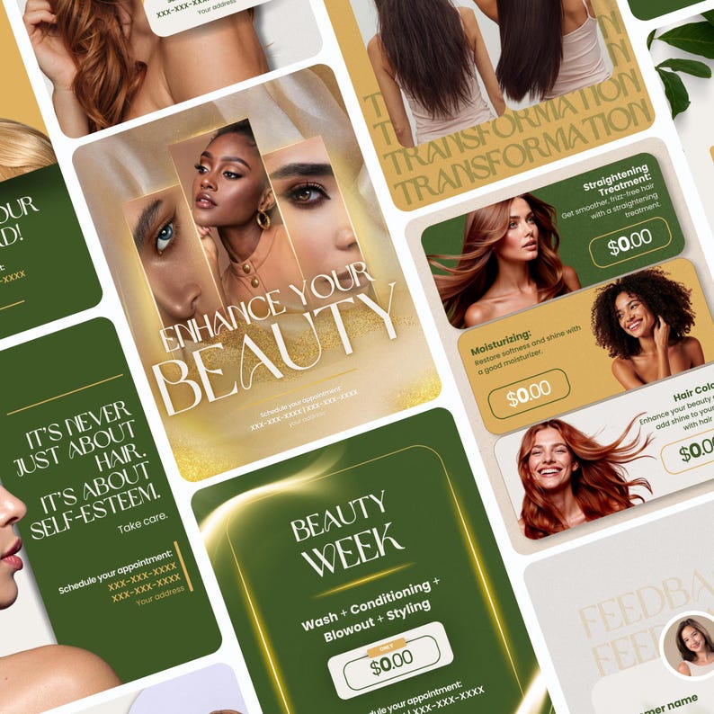 Instagram Templates Pack for Social Media Managers, Editable in Free ...