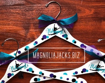 Personalized Hangers | Dance Hanger | Dance Costume | Custom Dancer Hanger | 3 for 36