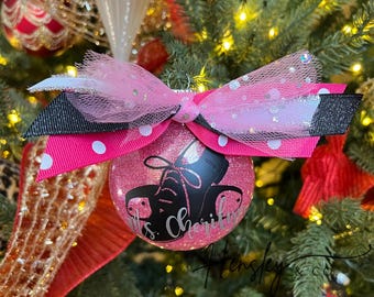 Clogging Dance Ornament Personalized - Clogger - Dance Teacher Ornament - Tap Dance Ornament - Dance Team Ornament - Ballerina ornament