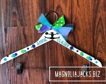 Personalized Cheer Hanger |  Hanger | Cheer Hanger | Custom Cheer Uniform Hanger | Personlaized Cheer Uniform Hanger