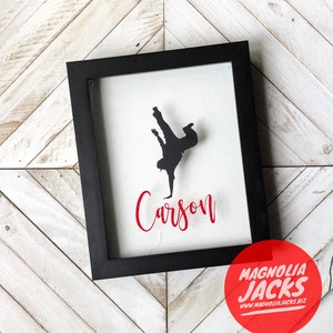 Dance Competition Shadowbox | Pin Holder | Dancer Gift | Showcase Gift | Recital Gift | Competition Gift | Team Gift