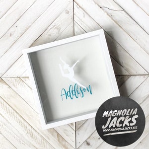 Dance Competition Shadowbox | Pin Holder | Dancer Gift | Showcase Gift | Recital Gift | Competition Gift | Team Gift