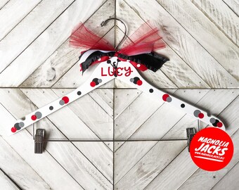 Personalized Cheer Hanger |  Hanger | Cheer Hanger | Custom Cheer Uniform Hanger | Personlaized Cheer Uniform Hanger