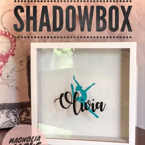 Dance Competition Shadowbox | Pin Holder | Dancer Gift | Showcase Gift | Recital Gift | Competition Gift | Team Gift